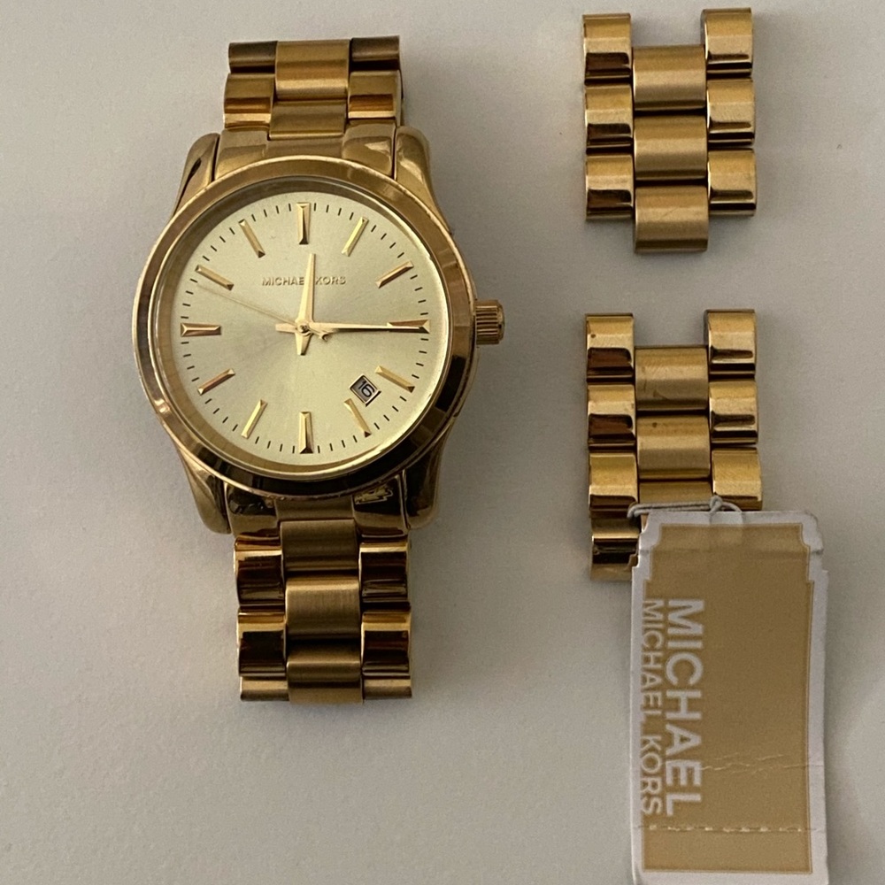 Gold Michael Kors Watch